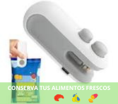 SELLADORA DE BOLSAS RECARGABLE PORTATIL