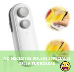 SELLADORA DE BOLSAS RECARGABLE PORTATIL