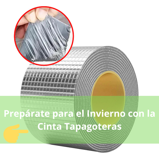 Cinta Tapa Gotera De Butilo 10cm X 5mts